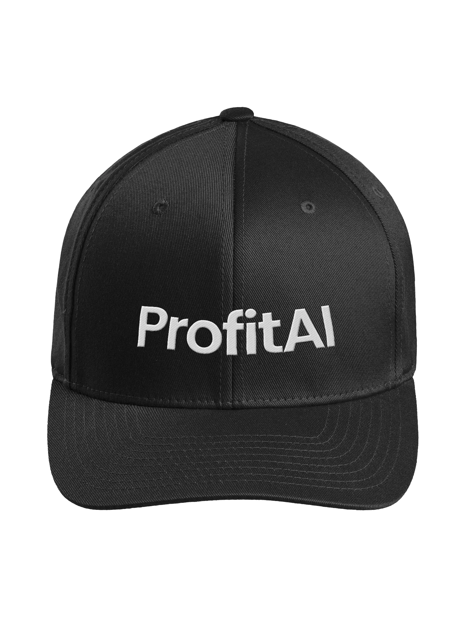 ProfitAI Structured Fitted Cap - Black product image (1)