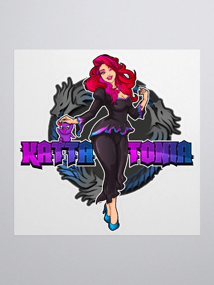 Kattatonia Logo 1 Sticker product image (2)