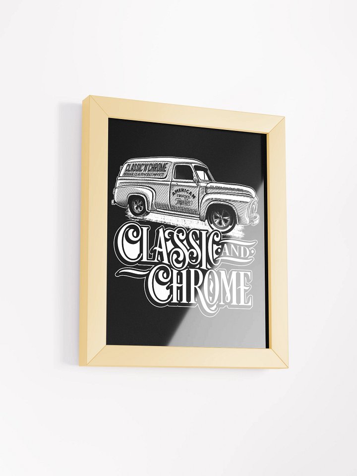 Classic N Chrome Print und Rahmen product image (9)