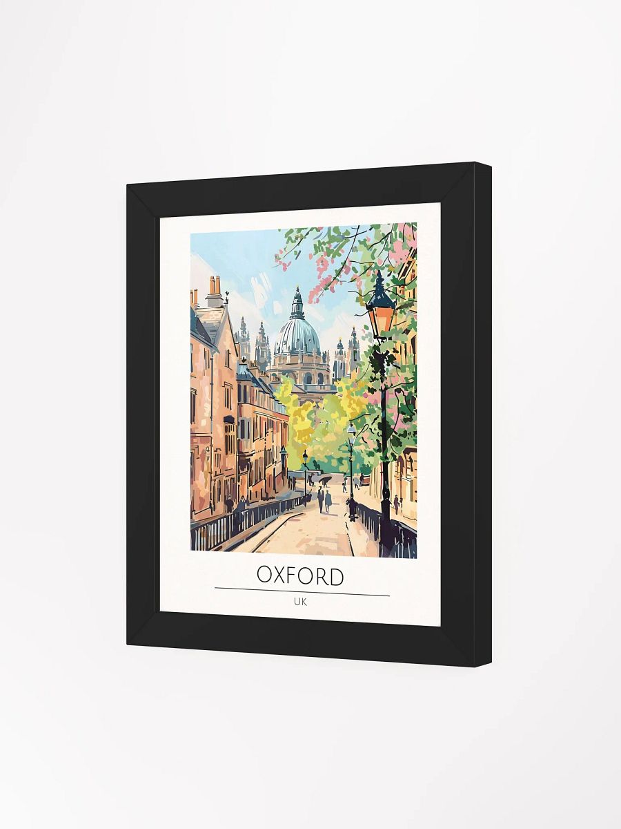 Oxford UK Framed Travel Poster product image (3)