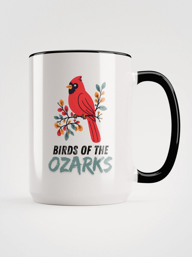Birds of The Ozarks - Male Cardinal Edition Coffee / Tea Mug