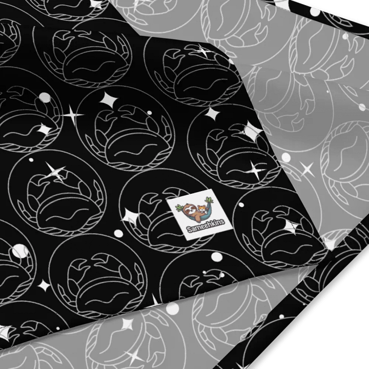 Starry Cancer Faces All-Over Bandana product image (4)