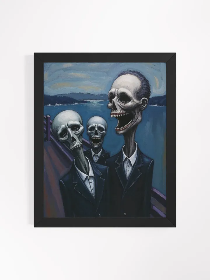 Surreal Laughter Framed Print product image (3)