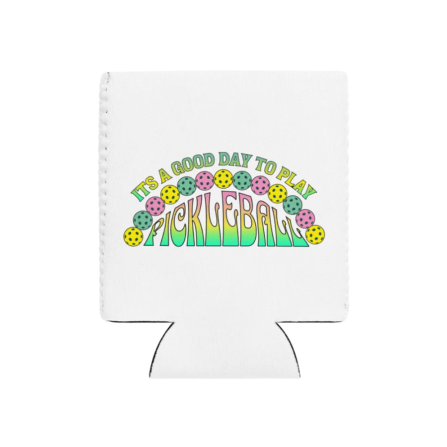 It's A Good Day To Play Pickleball Half Moon Coozie product image (1)