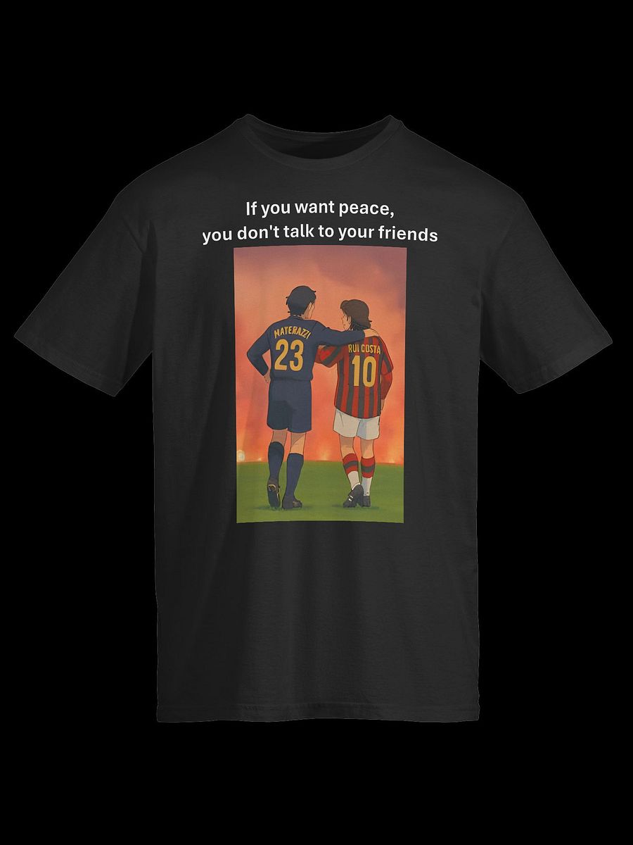 Rui Costa and Marco Materazzi Iconic Moment - Enemies at Peace - Milan Derby (Various Colours) product image (1)
