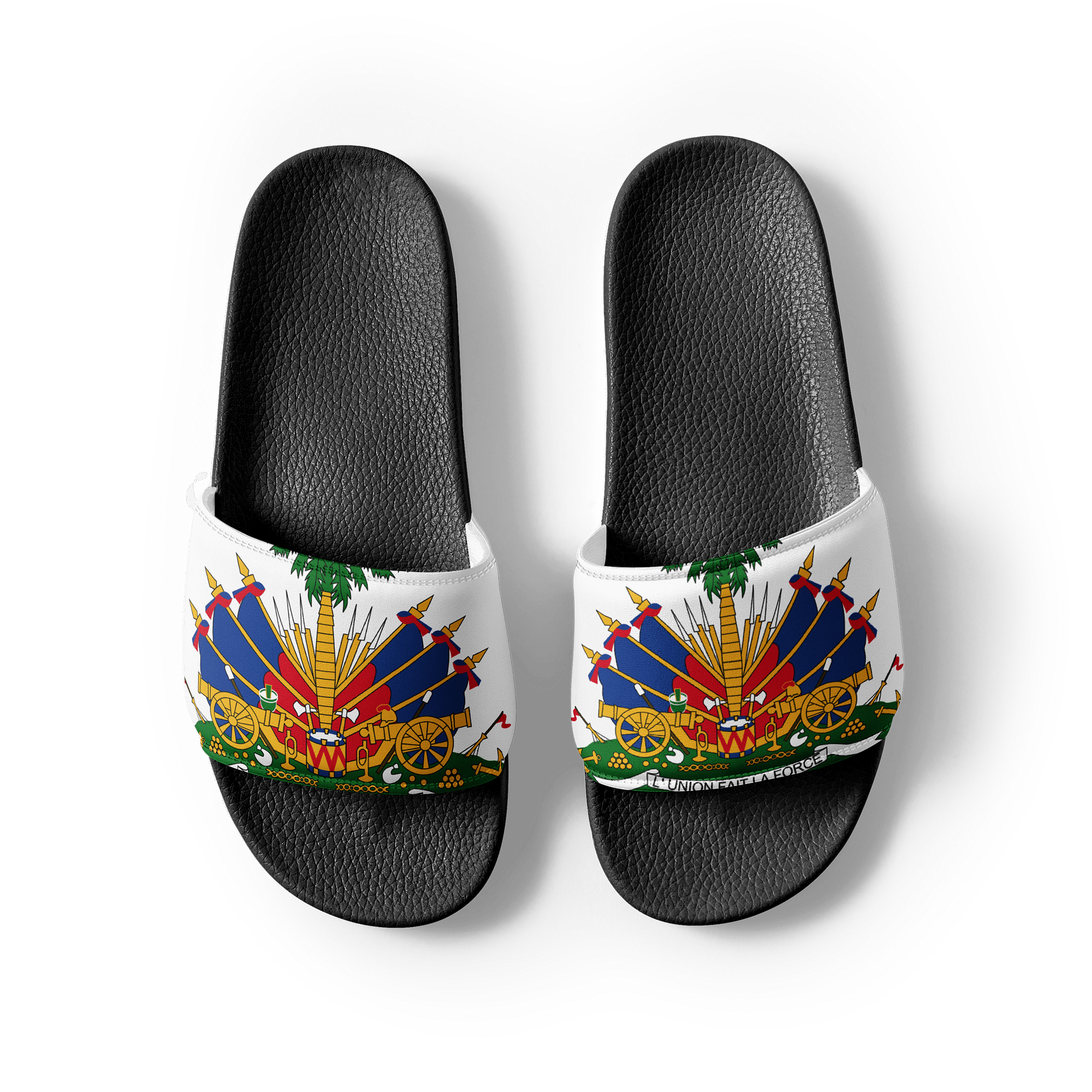 Palm Tree Coat of Arms Women's Slides product image (3)