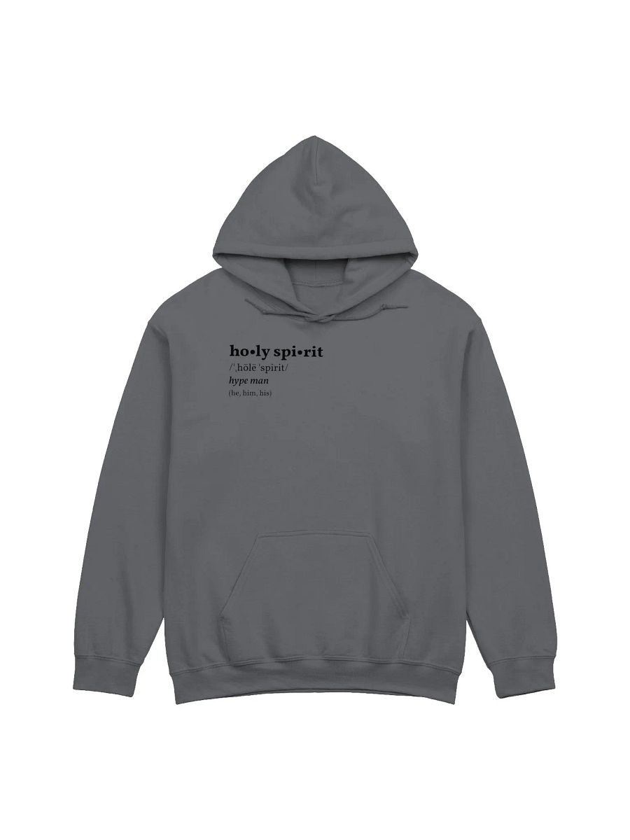 Holy Spirit (he,him,his) Gray Hoodie product image (1)