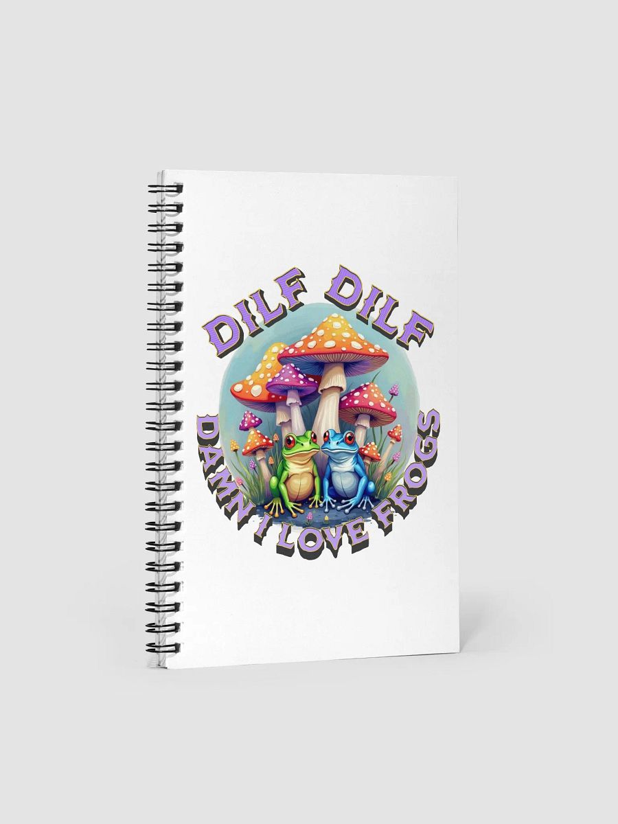 DILF Damn I Love Frogs Notebook product image (2)