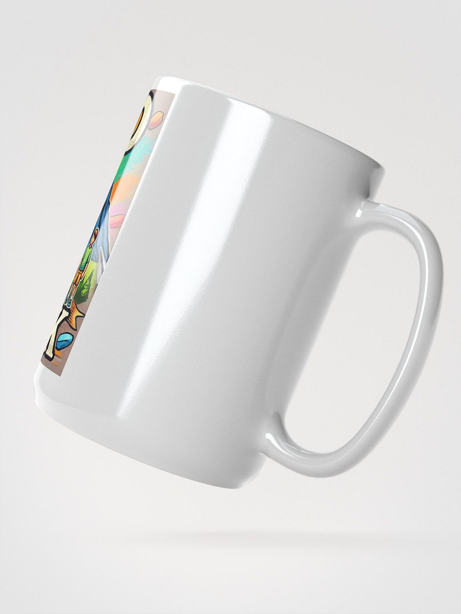Dad The Rock White Glossy Mug product image (2)