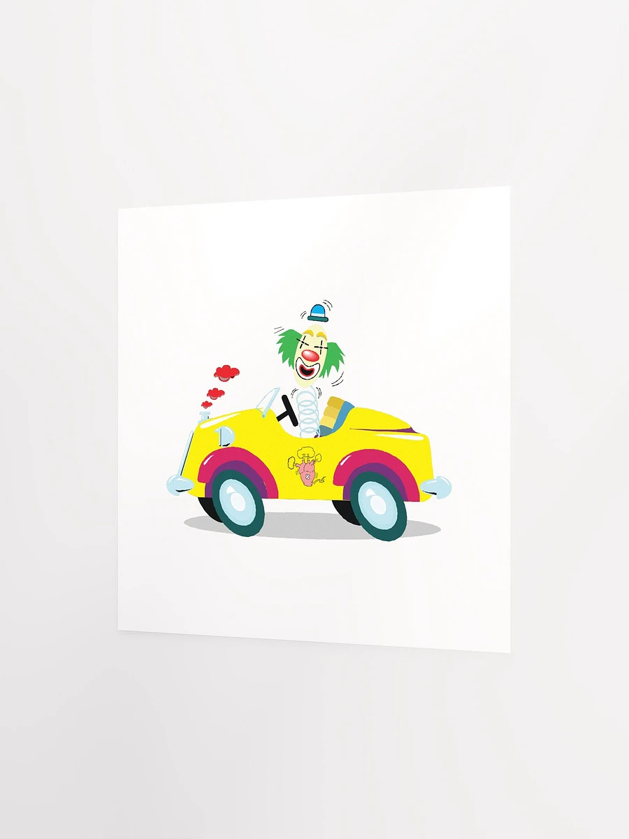 Clown driving a Car product image (9)