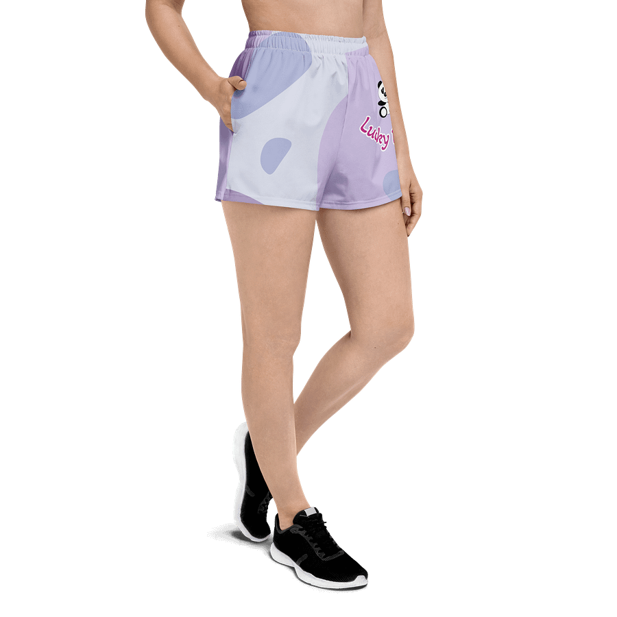 Lucky Panda All-Over Athletic Shorts product image (3)