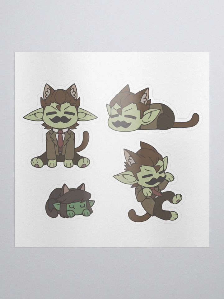 Office Cat Stickers product image (1)