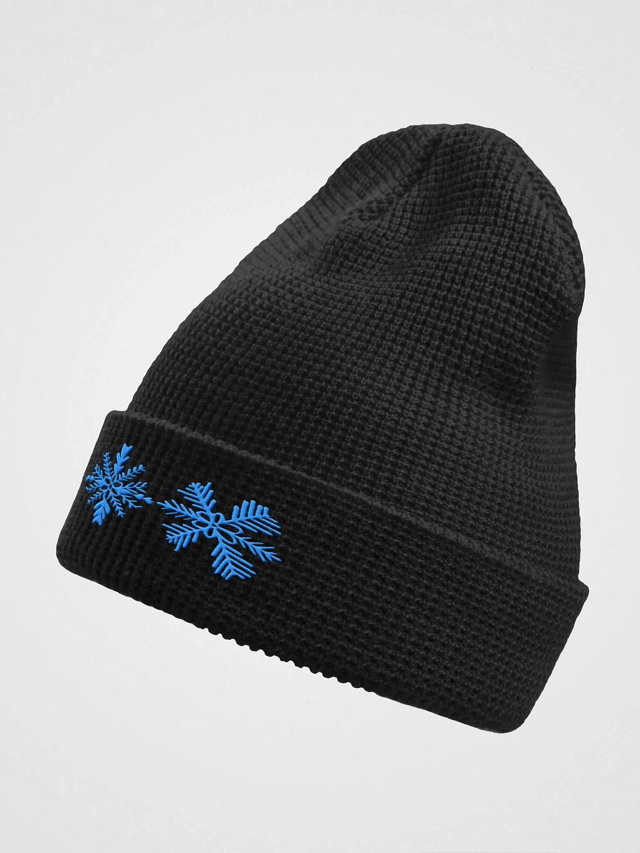 Arctic Flurry Waffle Knit Beanie product image (3)