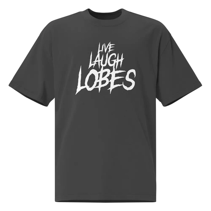 LIVE LAUGH LOBES 🐰 oversized tee product image (1)