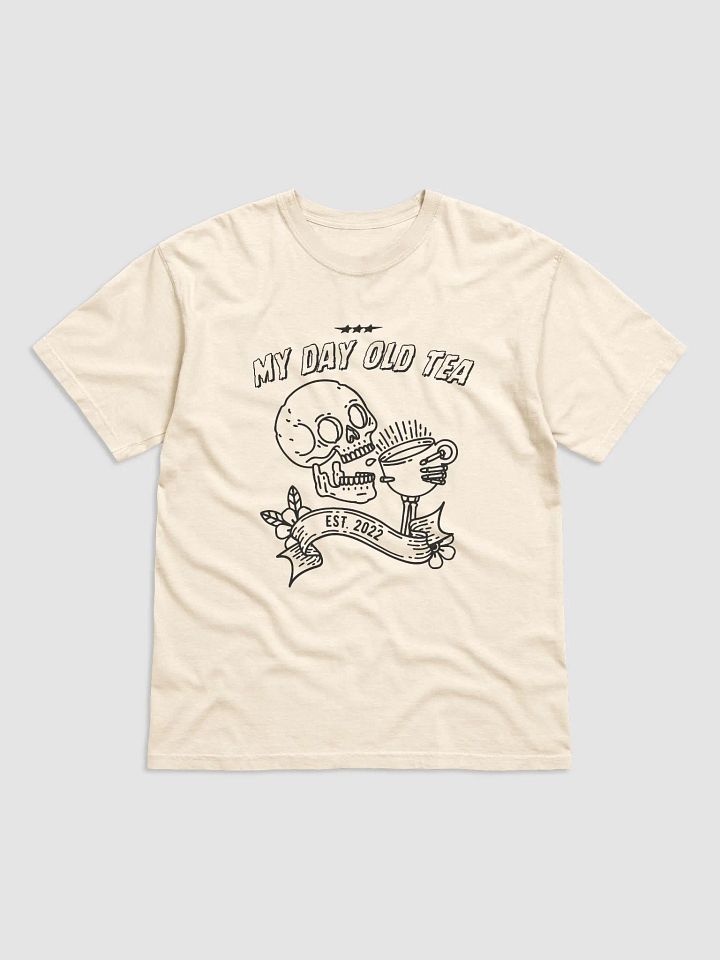 my day old tea band tee product image (5)