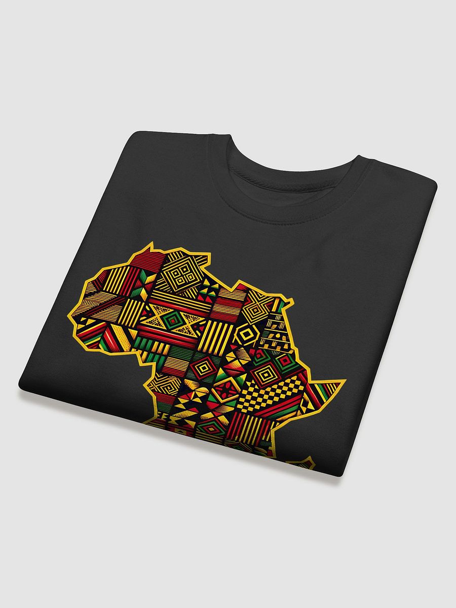 African Map Print Pattern Kente Pan Africa Sweatshirt product image (33)
