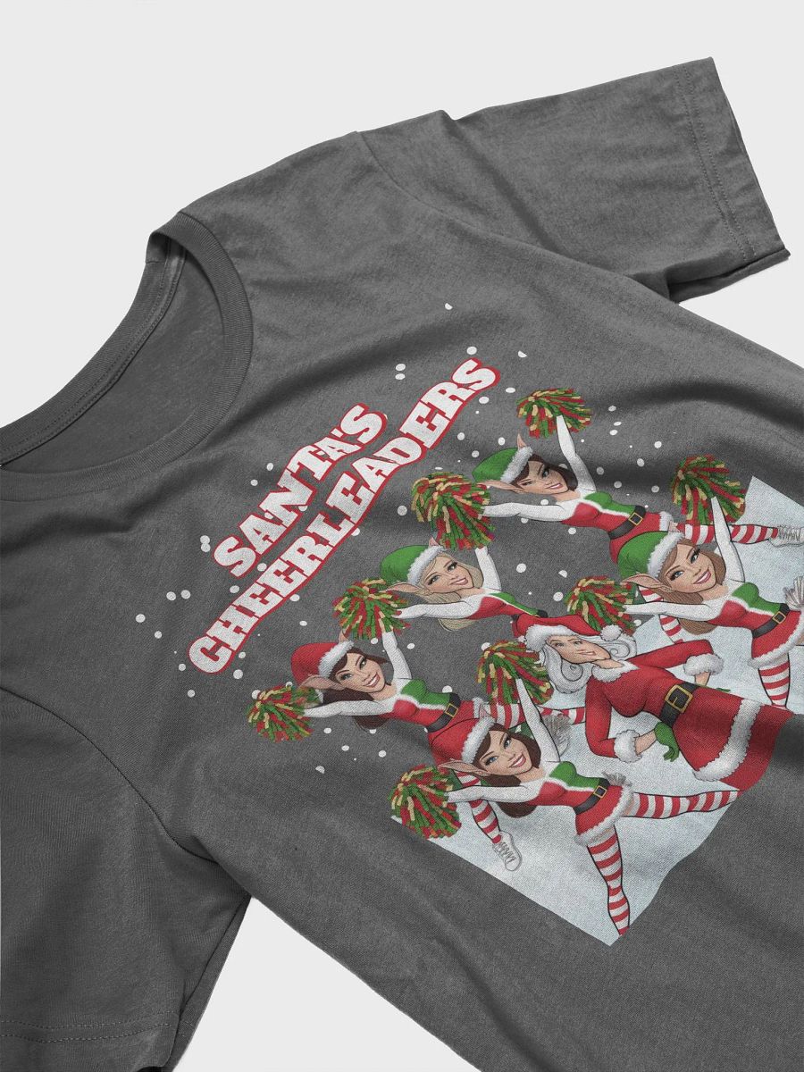 Santa's Cheerleaders Elves Squad T-shirt product image (19)