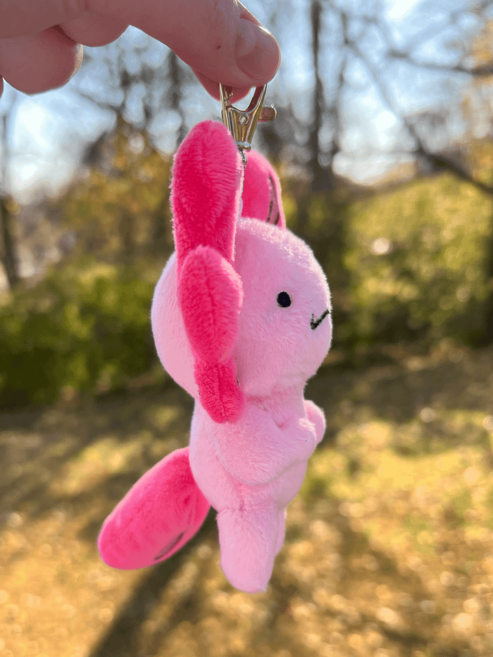 Bob the Axolotl Bag Buddy!! product image (2)