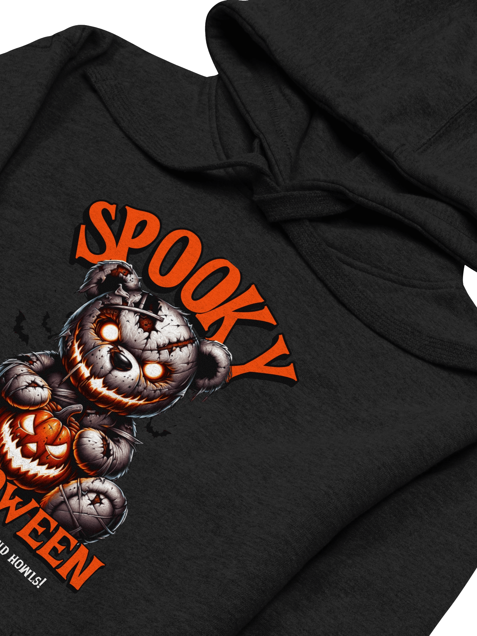 Glowing Teddy Halloween Hoodie product image (2)