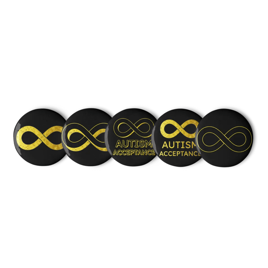 Autism Acceptance Infinity Pin Set Variety Pack product image (1)