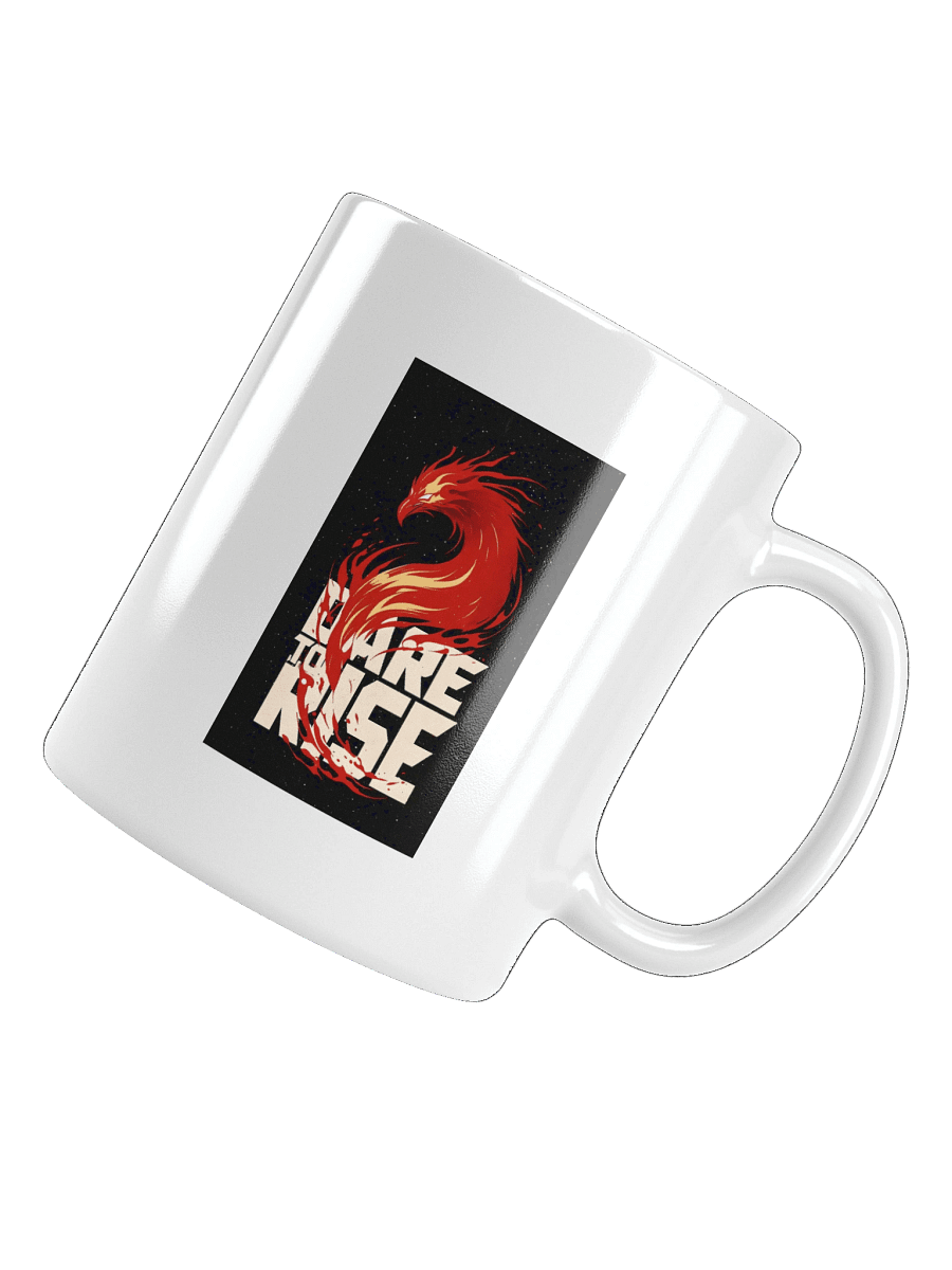 Dare To Rise - White Glossy Mug product image (10)