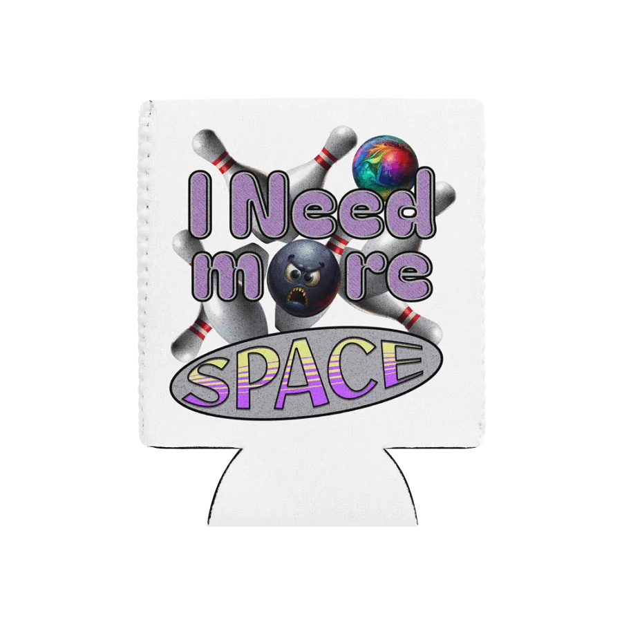 I Need Space More Space Bowling Cosmic Can Cooler product image (1)