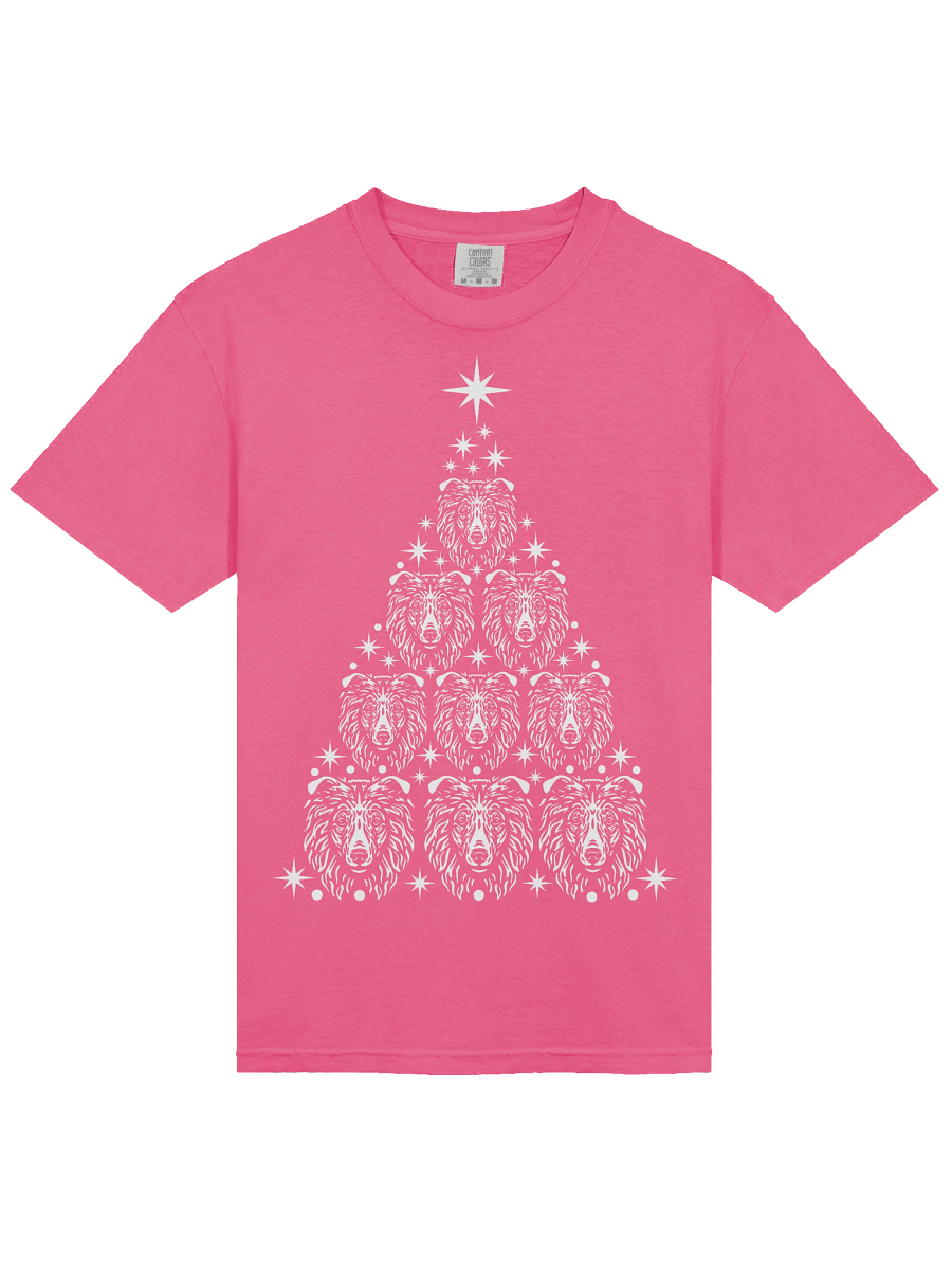 Rough Collie Christmas Tree T-Shirt product image (43)