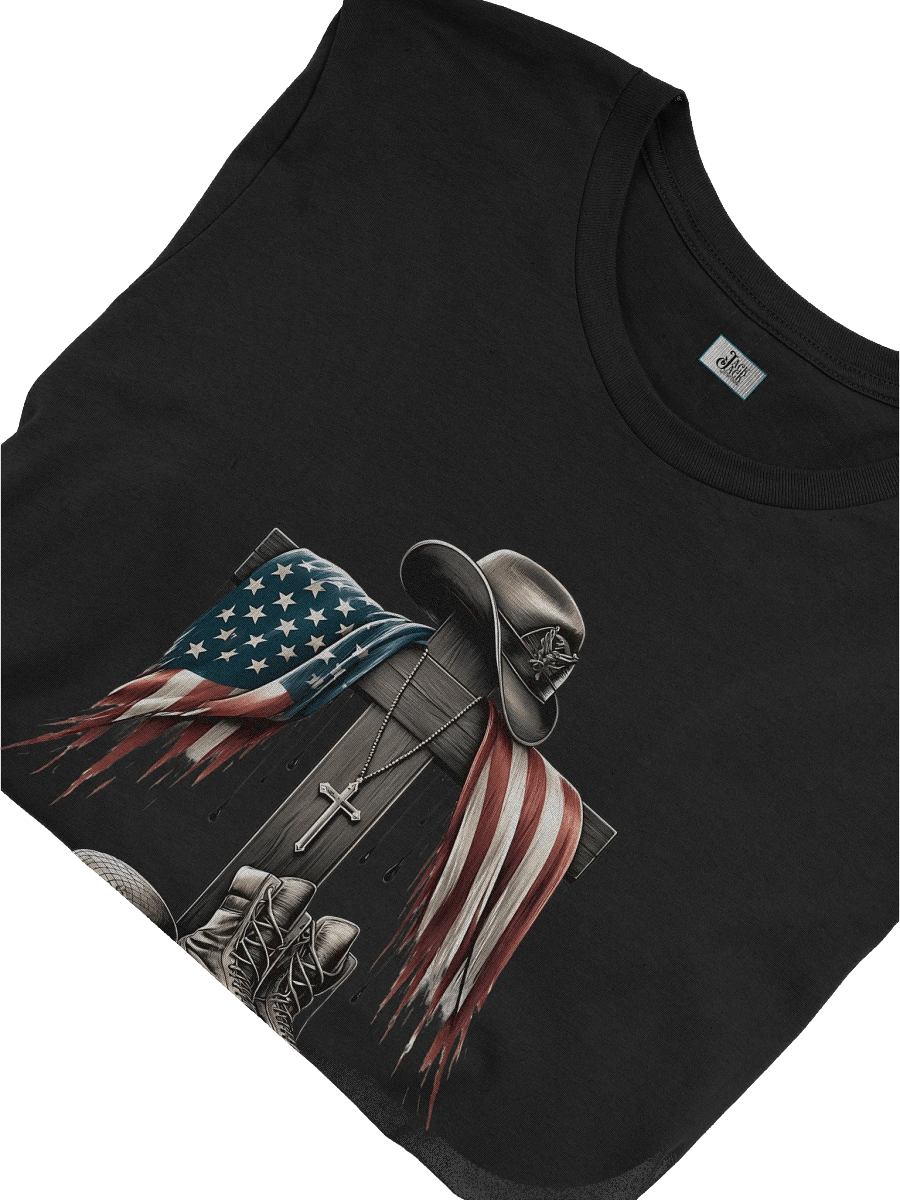 Patriot Distressed Flag T-Shirt product image (7)