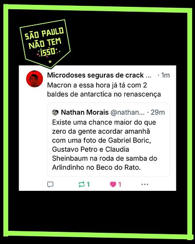 Pack do G20 tá on!

São Paulo tem?