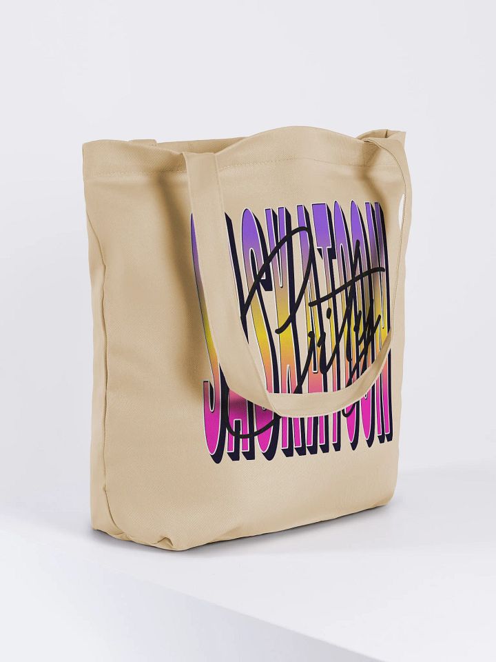 Saskatoon City Gradient Signature Tote Bag product image (4)