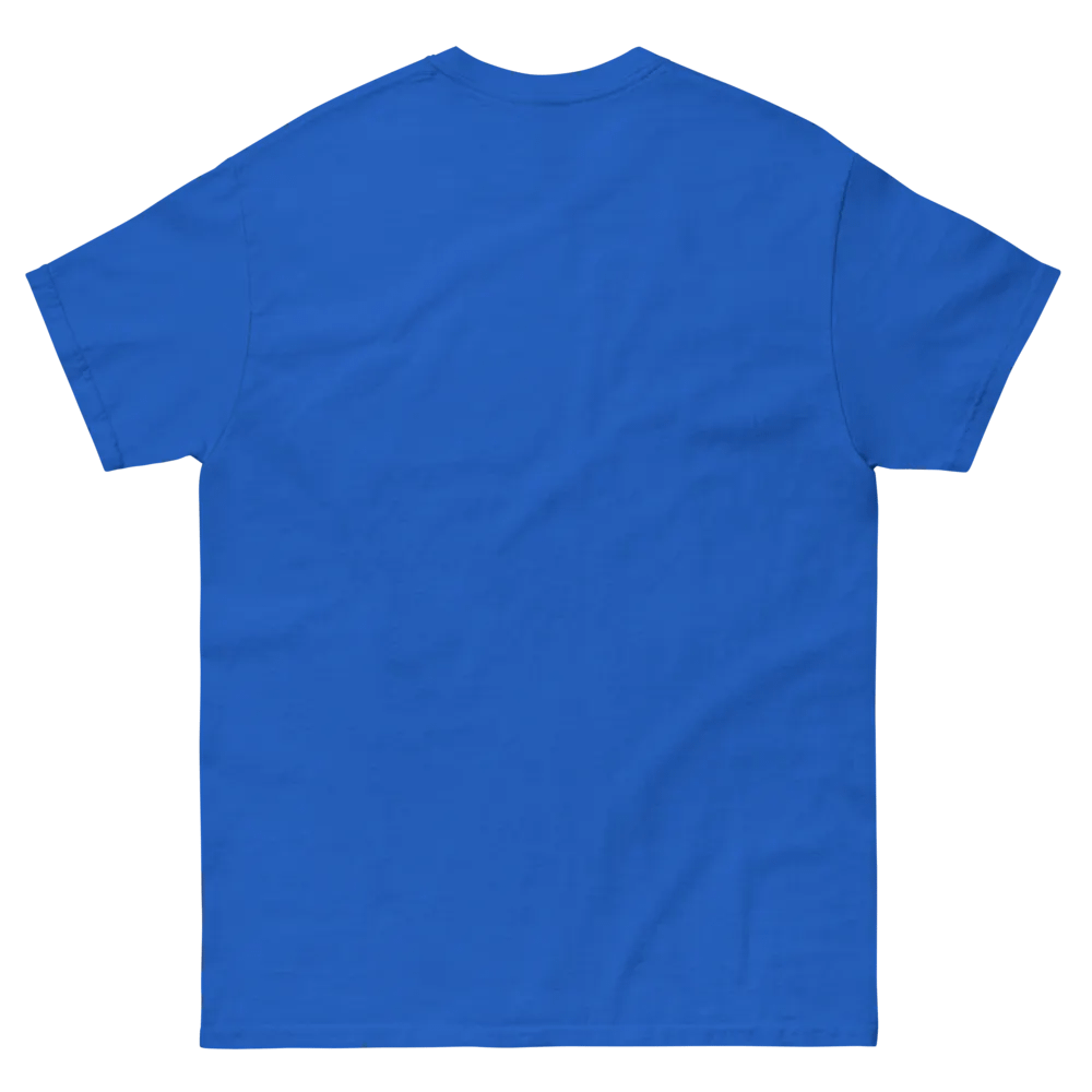 Adult Shirt Blue (white logo) product image (8)