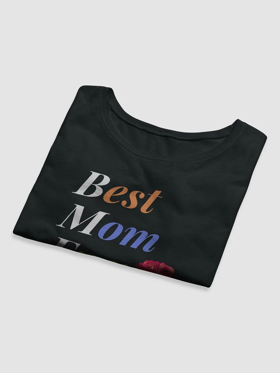 Best Mom Ever Bella+Canvas Women's Crop Baby Tee product image (8)