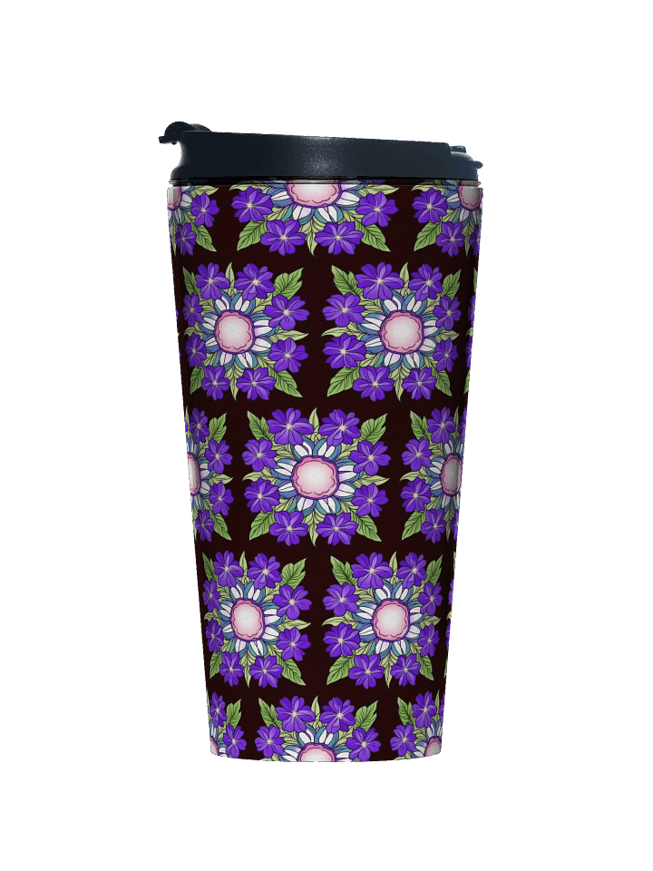 Celestial Petalwheel Mandala - Stainless Steel Travel Mug product image (1)