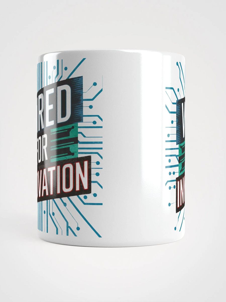 Wired For Innovation Code Design Mug for Tech Geeks product image (5)