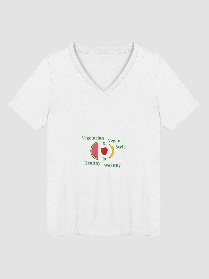 Healthy Wealthy V-Neck Tee product image (1)