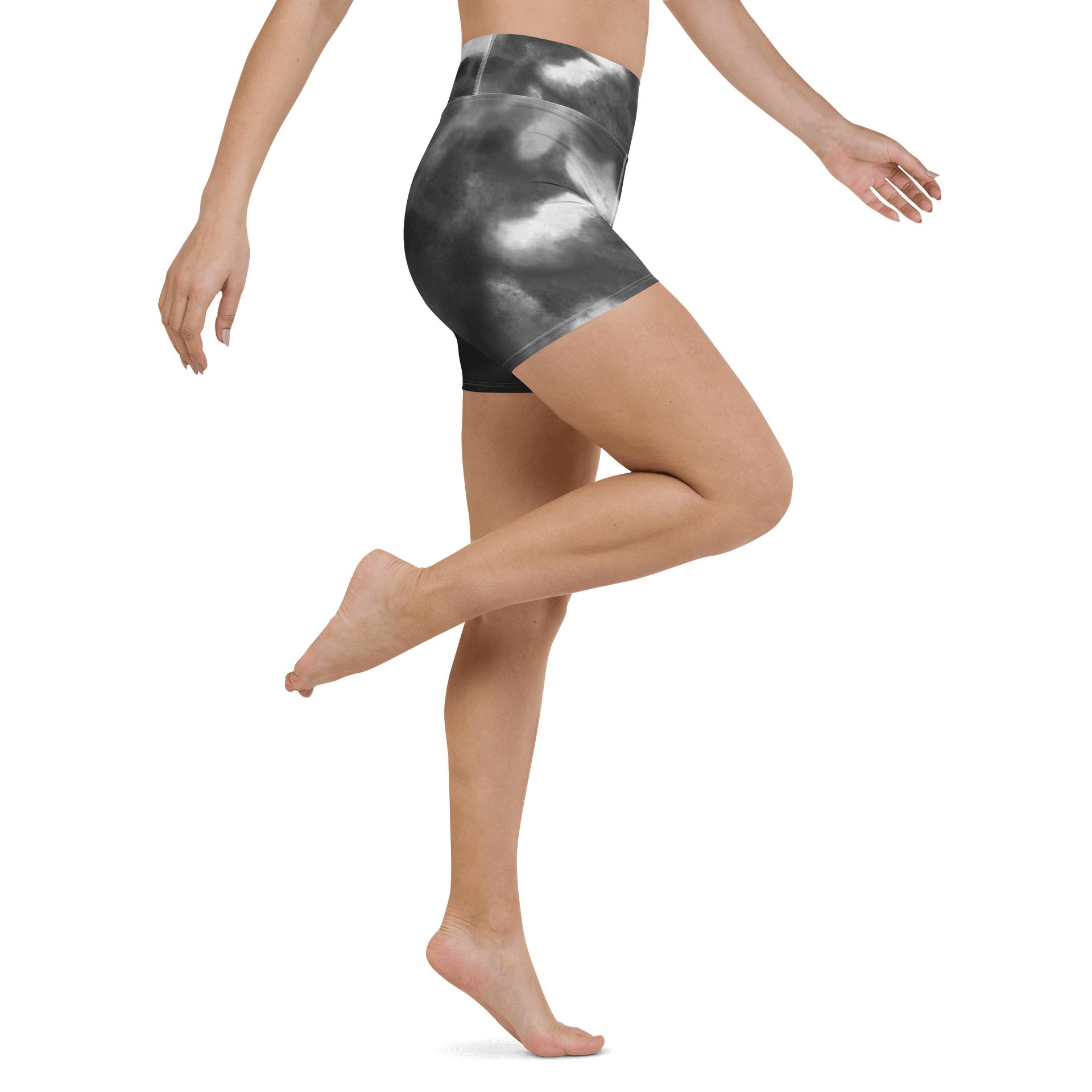 Good Vibez Everywhere Women Yoga Shorts product image (5)