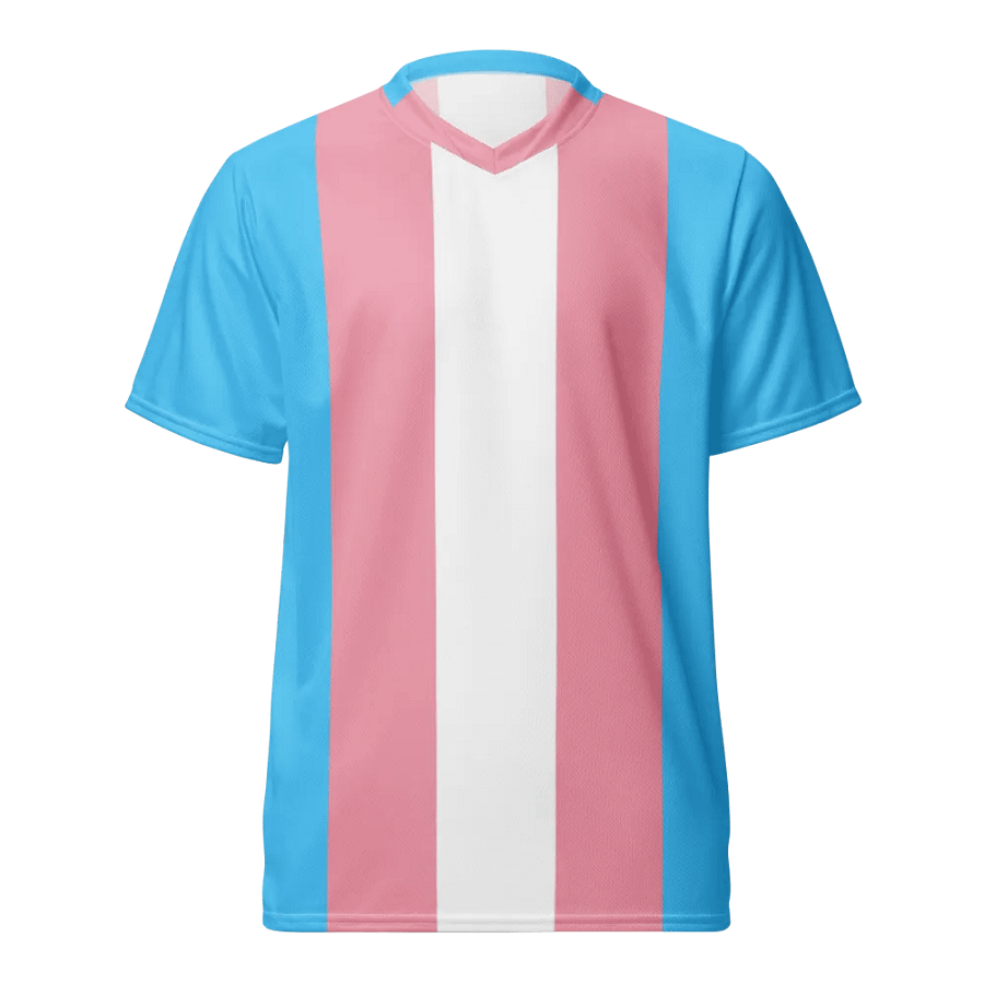 Trans Pride Flag - All-Over Print Jersey product image (1)