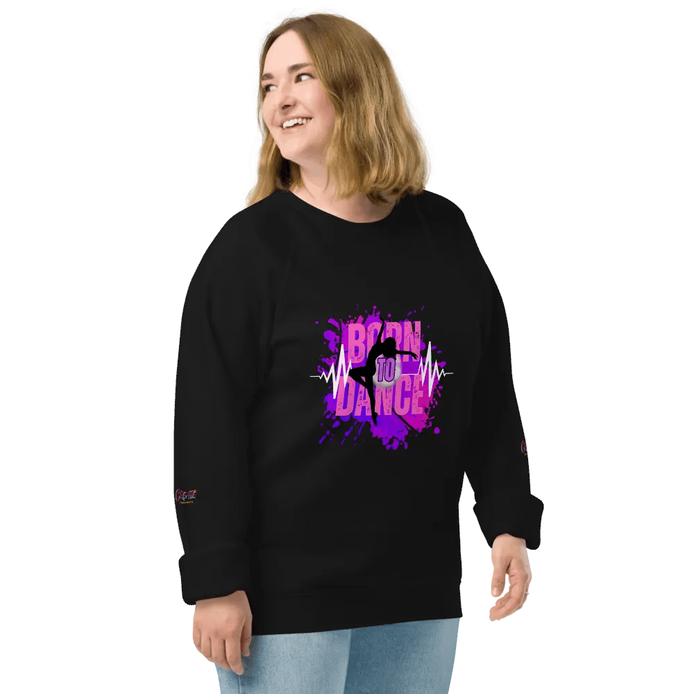 Energize Born to Dance Her Silhouette Organic Sweatshirt product image (7)