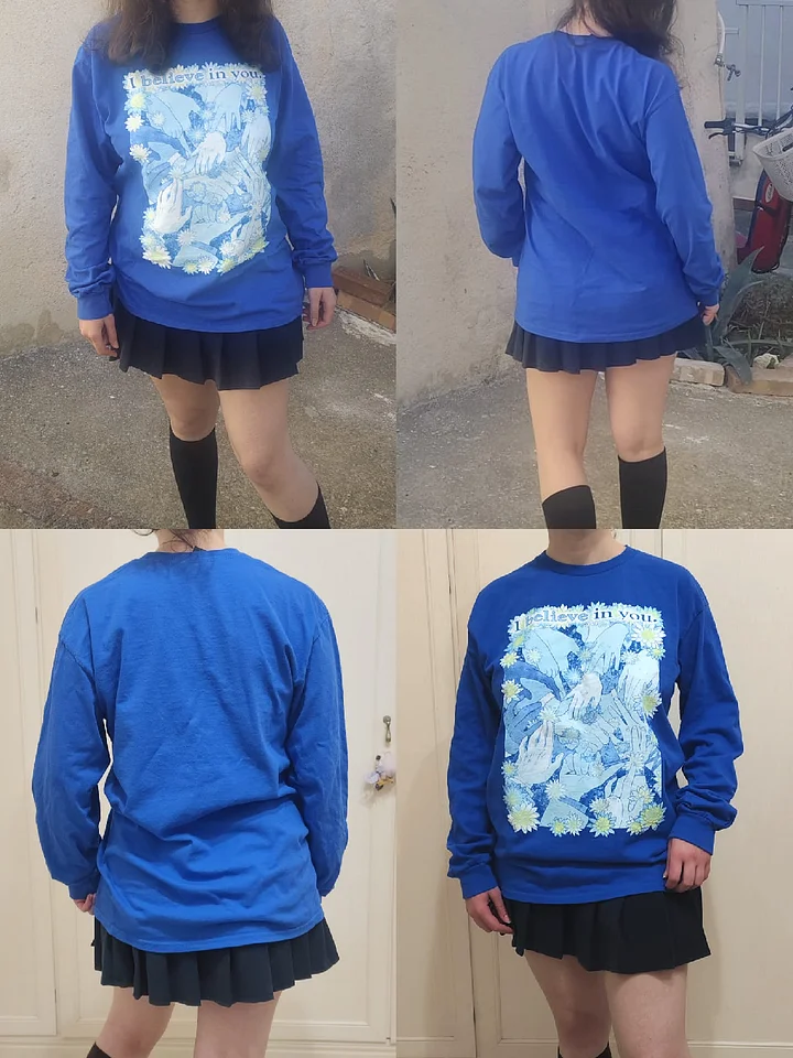 I believe in you - Long Sleeve Shirt product image (2)