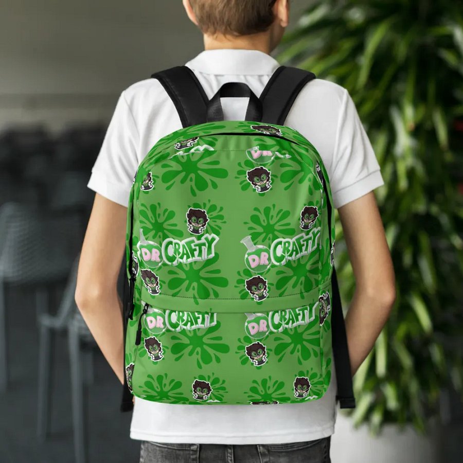 Dr Crafty Pattern Backpack product image (1)