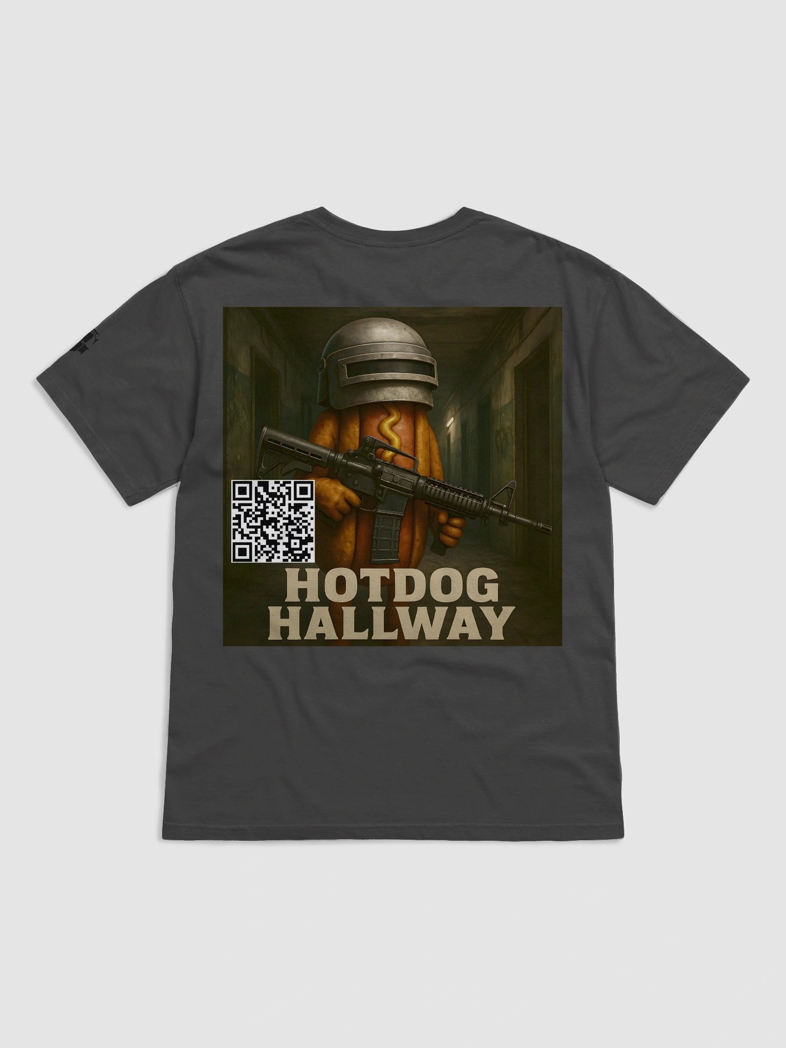 HD Hallway QR T-Shirt (Back image) product image (20)