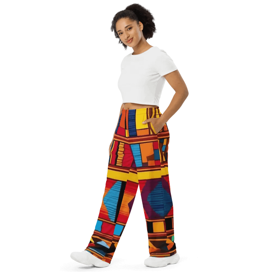 African Kente Carnival: Tribal Tales in Every Thread product image (4)