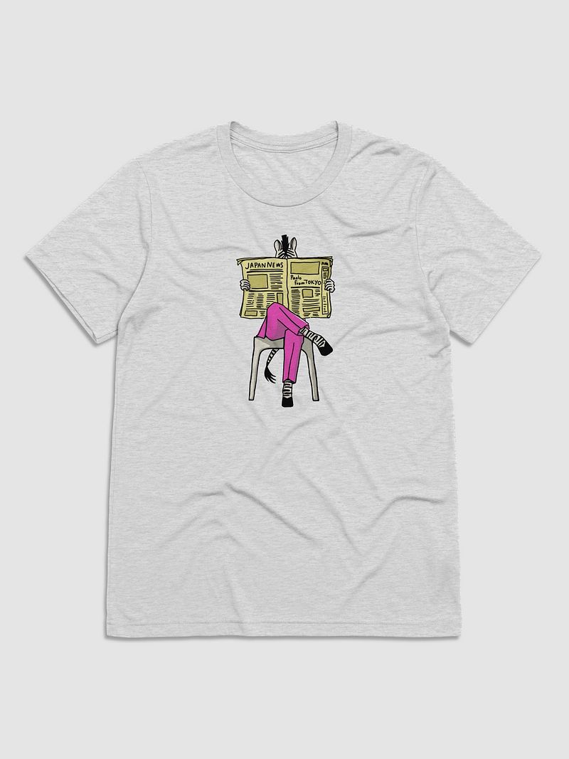 Newspaper Zebra T-Shirt