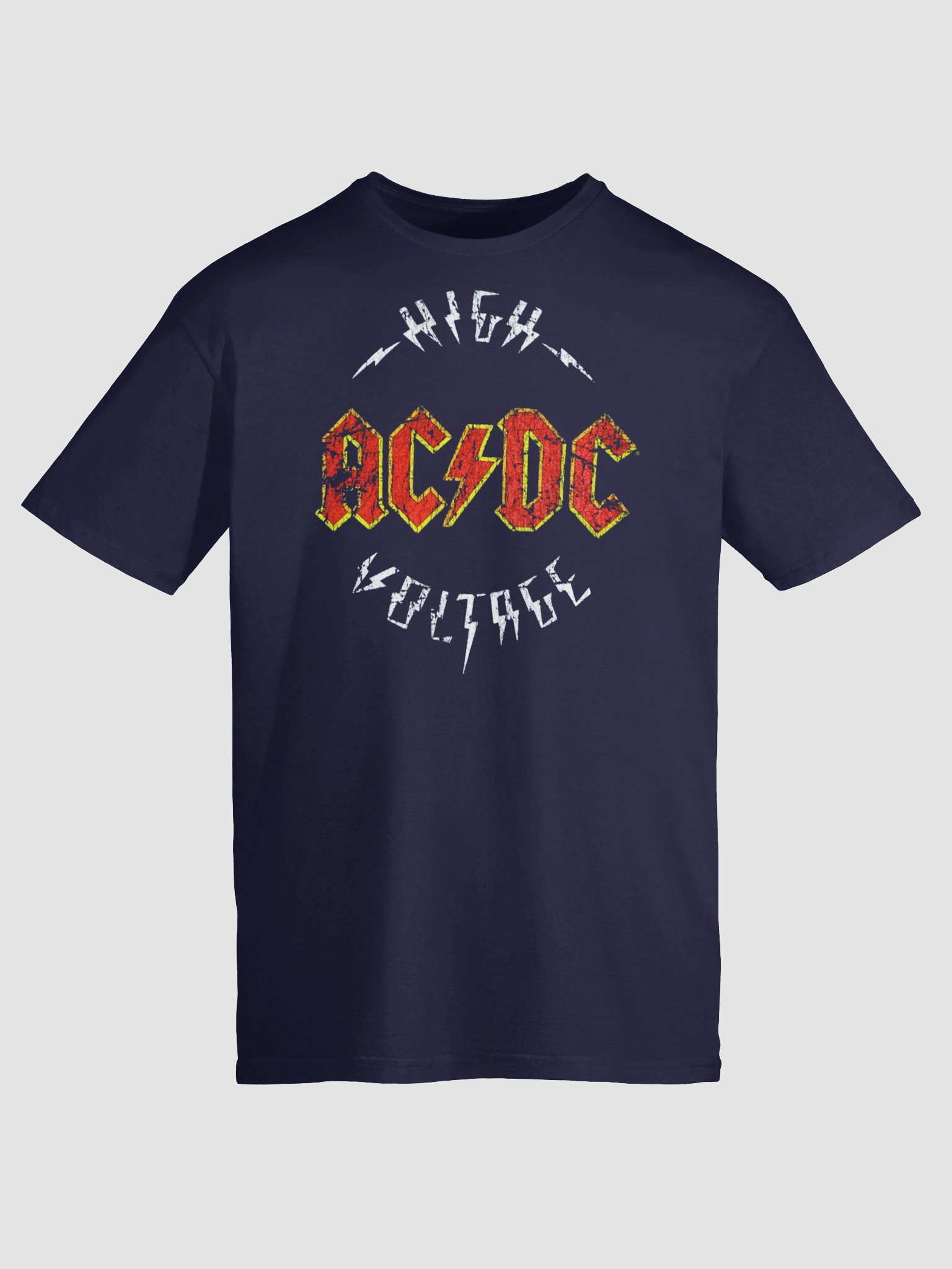 AC/DC T-Shirt - High Voltage Vintage Logo product image (6)