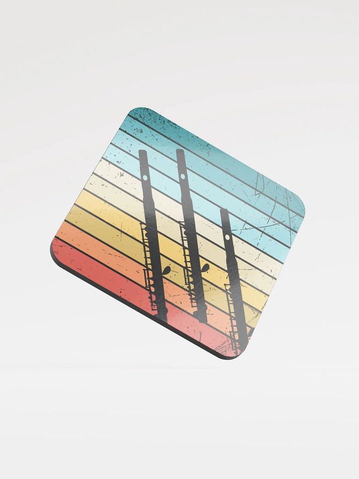 Retro Abstract Flute Coaster - Piccolo product image (1)