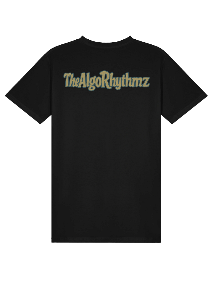 The AlgoRhythmz Official Logo Tee - 2 (Teal/Yellow) product image (2)