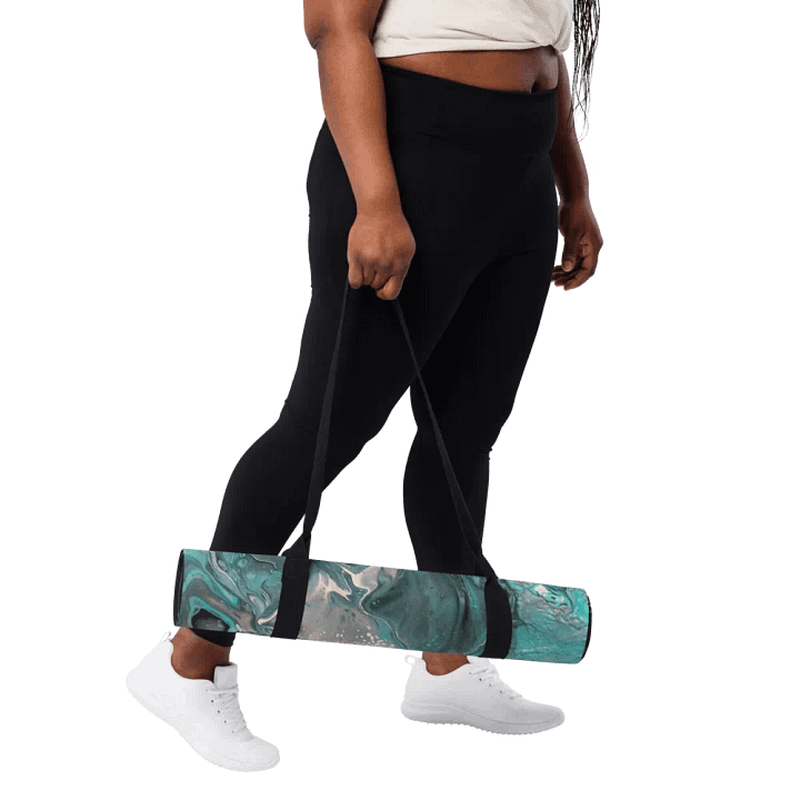 Black Water Yoga Mat product image (2)