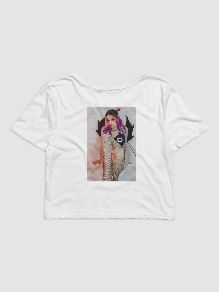 Gothic Heart Wings Women's Crop Tee product image (2)