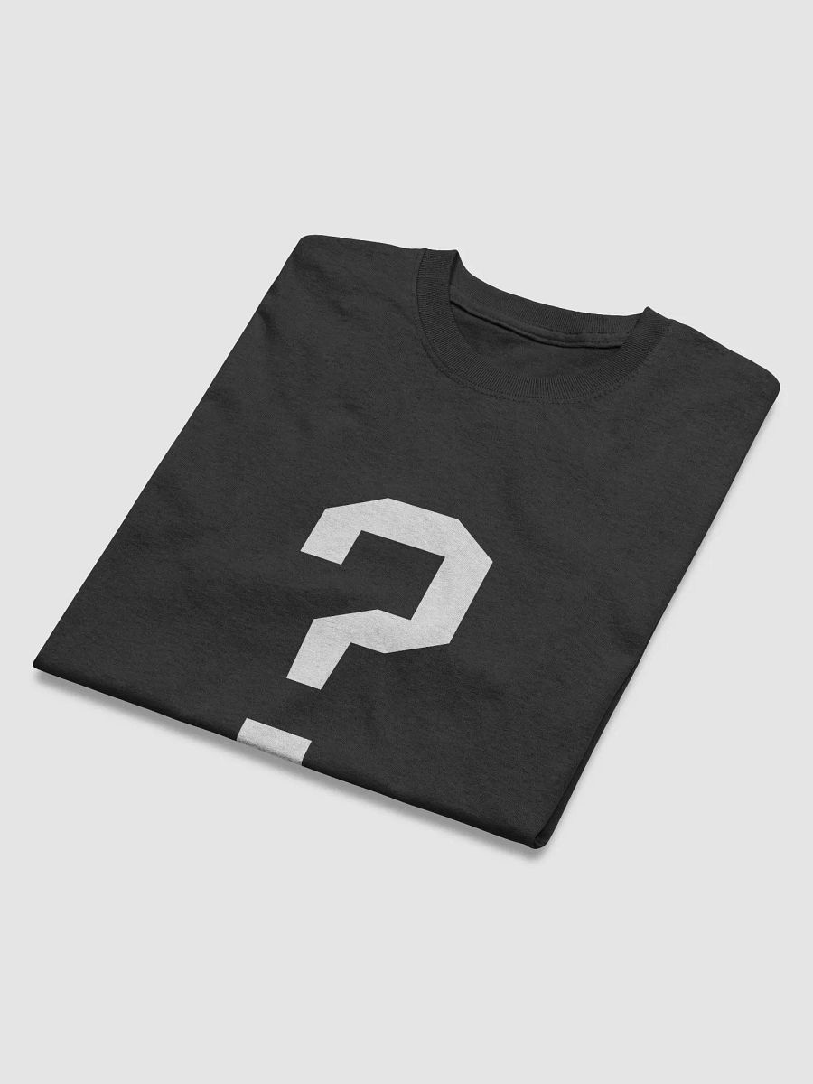 Question Mark Black T-Shirt product image (4)