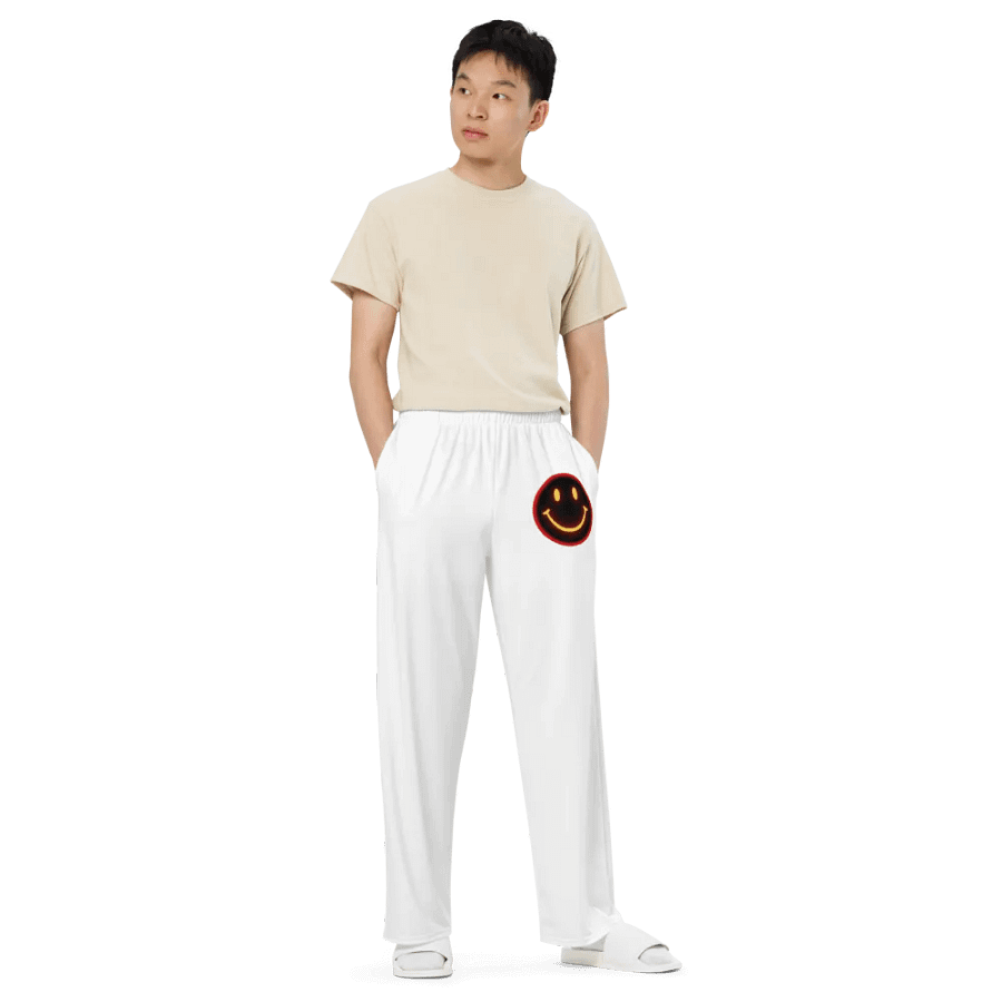 Calça unissex de perna larga com estampa SPIGOLONREACTS logo original product image (3)